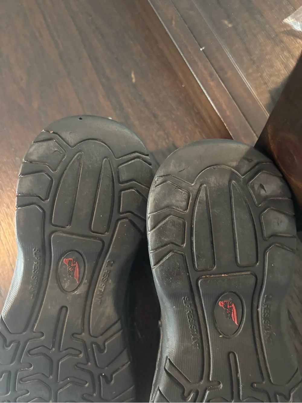 Red Wing 8700 Black Leather Slip On Work Shoes Mens 12 E2 Wide